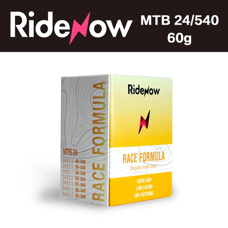 Ridenow Bicycle Inner Tube 24inch  507 540  FV45mm For BMX Folding Bike Tire MTB 24INCH Bike Tires Tube French valve image 4
