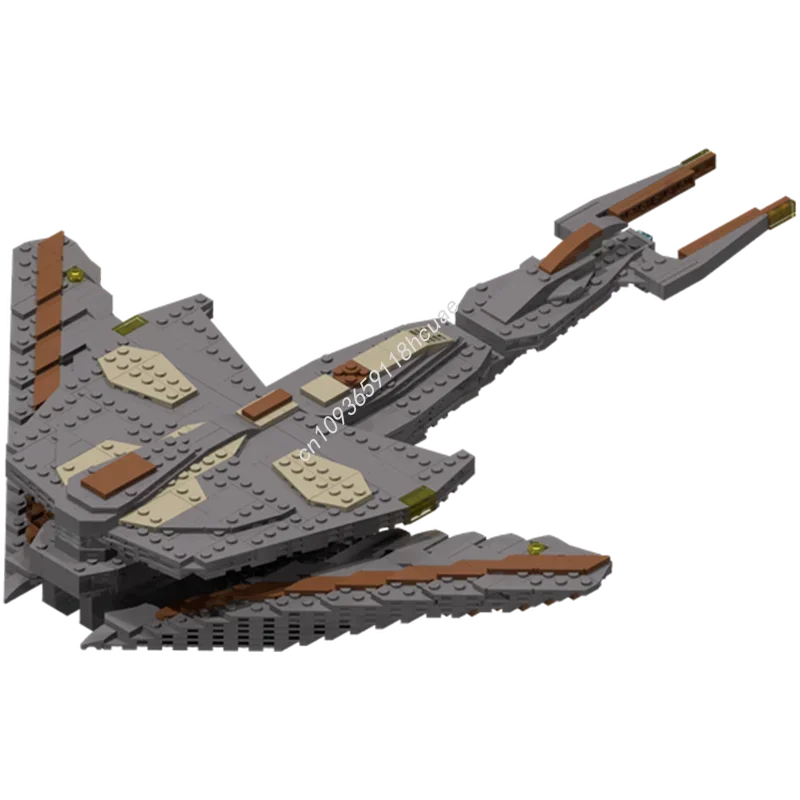 914pcs MOC Ghemor-Class Cruiser Carrier Smooth Edition  Building Blocks Education Brick Children Kids Christmas toy Gift