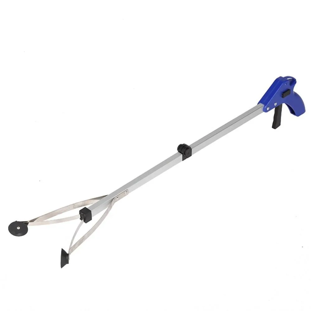 

Portable Long Arm Foldable Reacher Grabber Tool Telescopic 83CM Claw Trash Garbage Picker Foldable Extender Gripper Tool Home