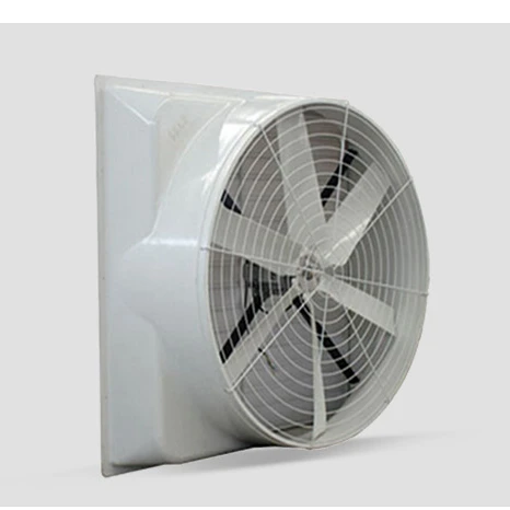 FRP Ventilation Exhaust Fan with Stainless Steel Blades Fiberglass Industrial Fan with Cone