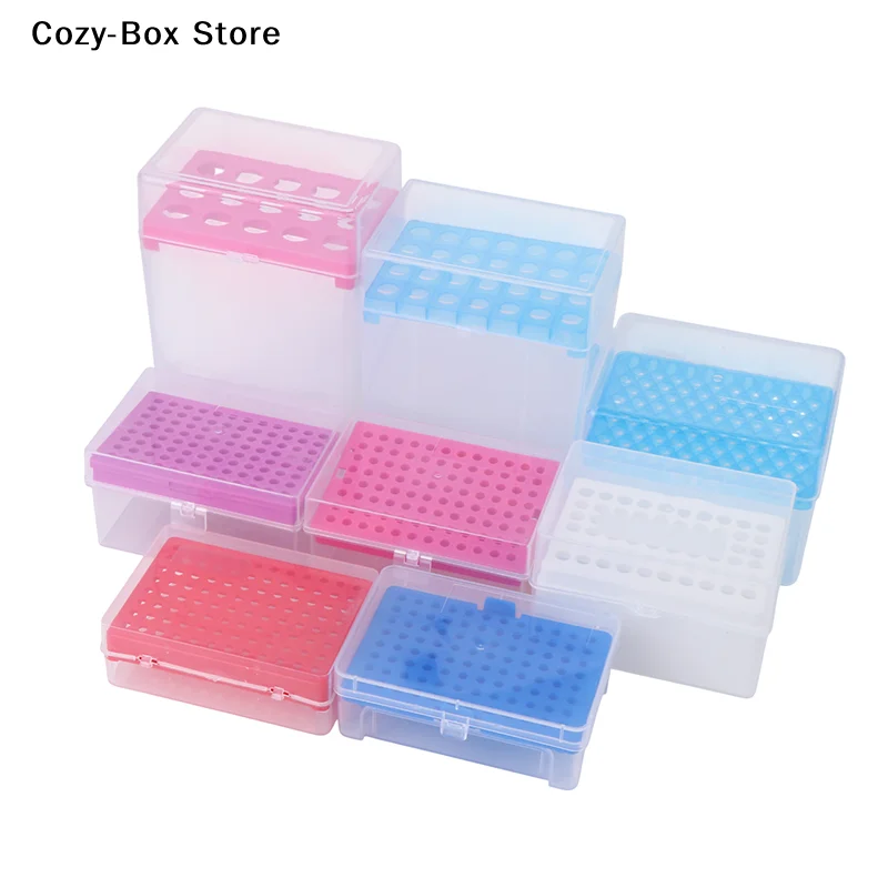 [ZY]10ul/200ul/1ml/5ml/10ml Plastic Laboratory Pipettor Tip Box For Experiment Pipette Tip Holder Box Micropipette Plastic Box