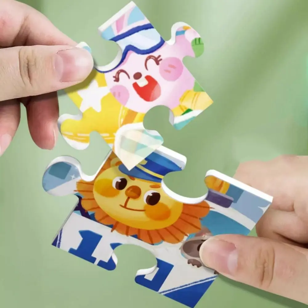 

Magnetic Attraction Puzzle Forest Animals Elephant Ocean Cartoon Animal Jigsaw Panda Home Decor Numbers Jigsaw Puzzle Children