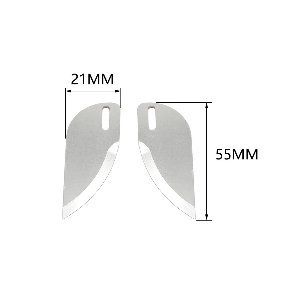 Verstelbare aluminium CNC-stuurvinnen Hoge precisie stuurvinnen 55 mm lengte 21 mm breedte Geschikt voor RC-boten
