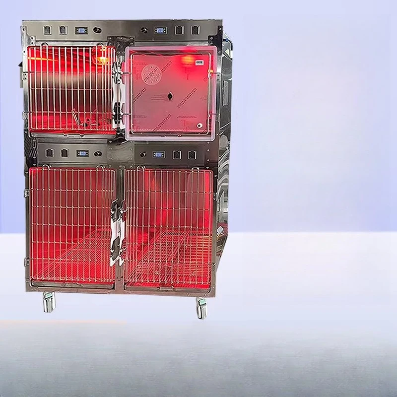 Pet hospital foster dog cat cage inpatient cage large combination breeding warehouse constant temperature foster cage