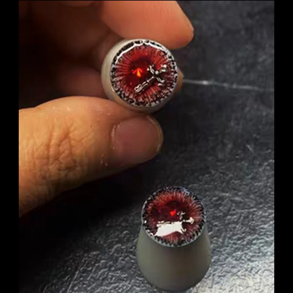 

Глазки для кукол ручной работы, тонкие глазные чипсы с узором, аксессуары для кукол Блайт, игрушки, подарки