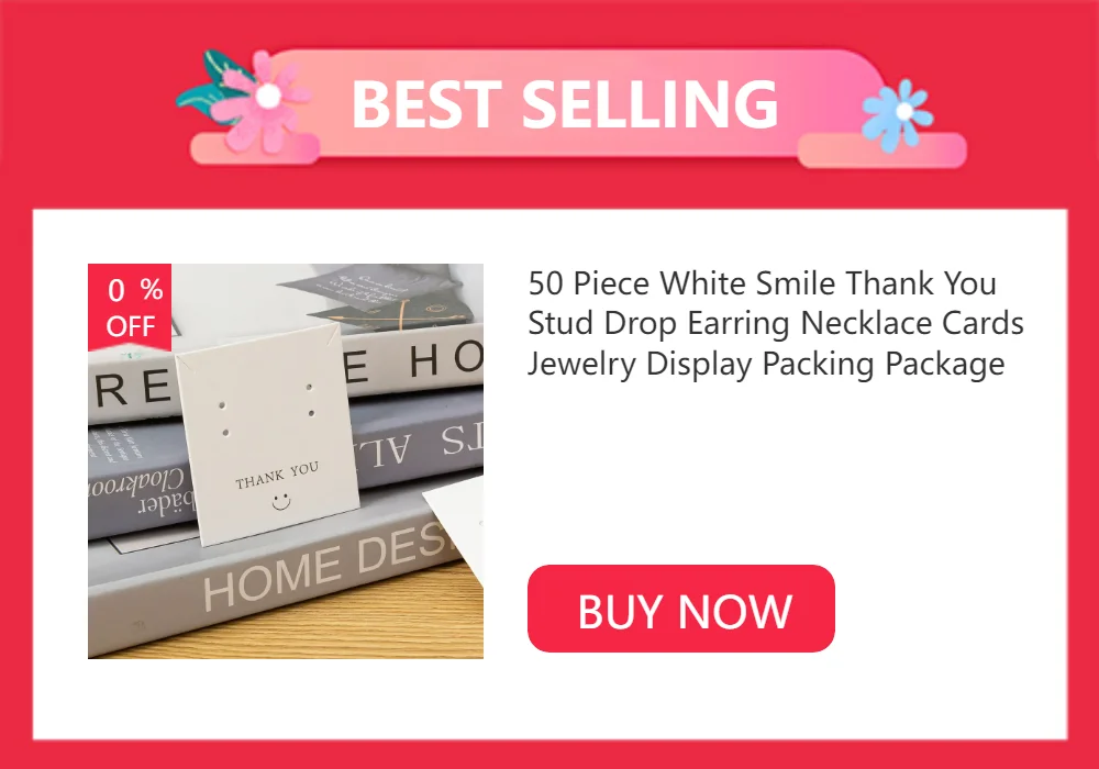 50PCS 9 Languages 6.5x6.5cm Square White Brown Care Instructions Custom Insert Card For Jewelry DIY Packaging Supplies Wholesale