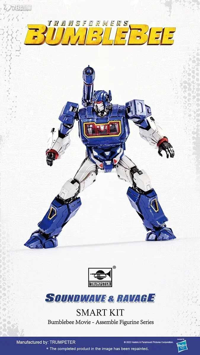 Disponibile Bumblebee Movie Soundwave & Ravage Kit modello in plastica assemblare statuette serie Action Collection Toy Gift