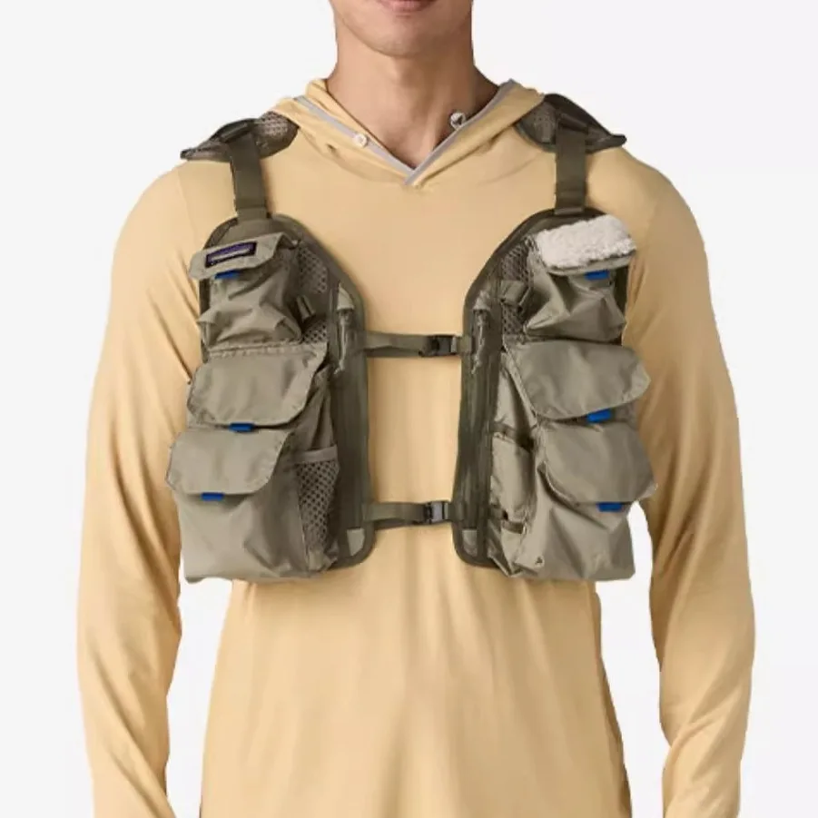 Outdoor Tactical Fly Fishing Vest Unisex Multifunctional Multi Pocket Jacket Casual Fashion Camping Hiking Angling Sports Gear view 2