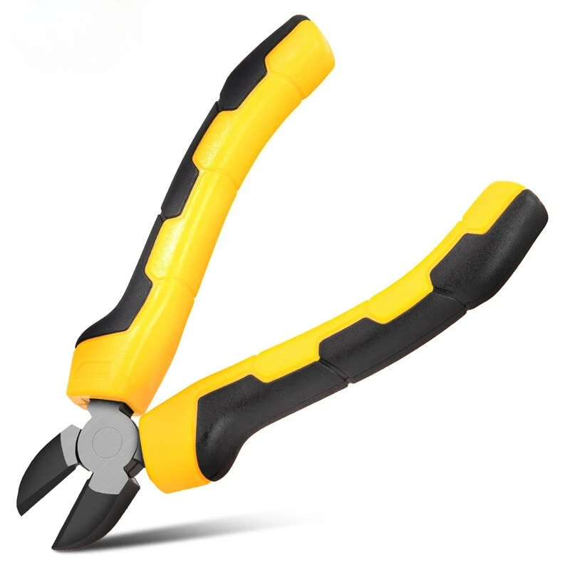 

DL2206 Anti-skid glue handle diagonal nozzle pliers No. 60 chrome vanadium steel diagonal pliers