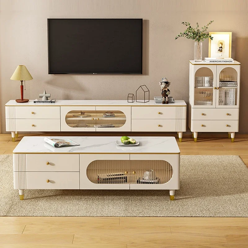Holder Wood Tv Stand Cabinet Nordic Console Accessories Minimalist Tv Stand Cabinet Hotel White Stojaki Telewizyjne Decorations image 4