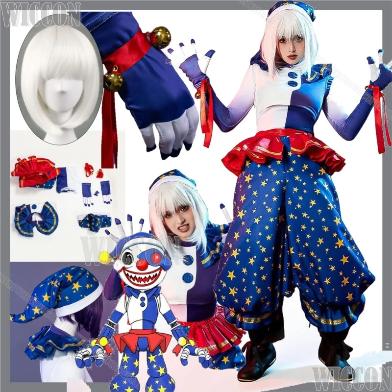 

Jokersss Moon аниме осенняя игра падение косплей игра униформа шляпа перчатки полный комплект одежды костюм для Хэллоуина