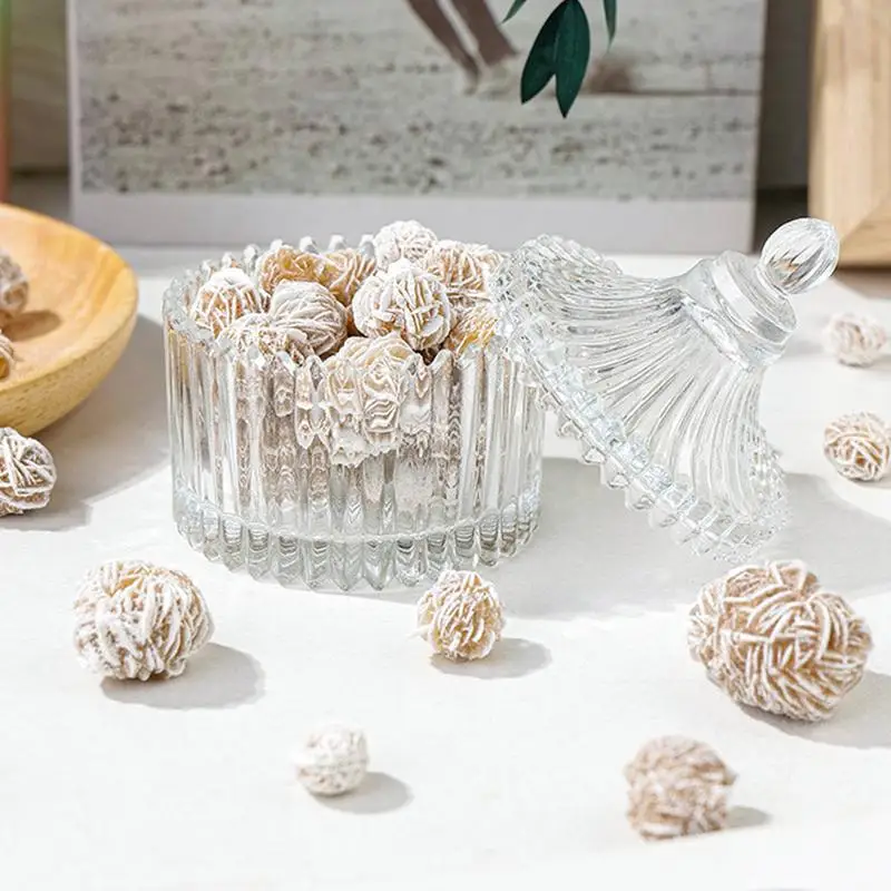 Desert Rose Crystal Gypsum Rose Love Stone Sand Desert Rose Table Ornament Educational Collectible Mineral Specimen Home