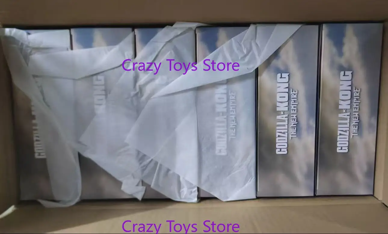 Na stanie HIYA 6-calowa (16 cm) figurka akcji, seria Exquisite Basic, Godzilla X King Kong New Empire King Kong B.E.A.ST. wersja z rękawicami.