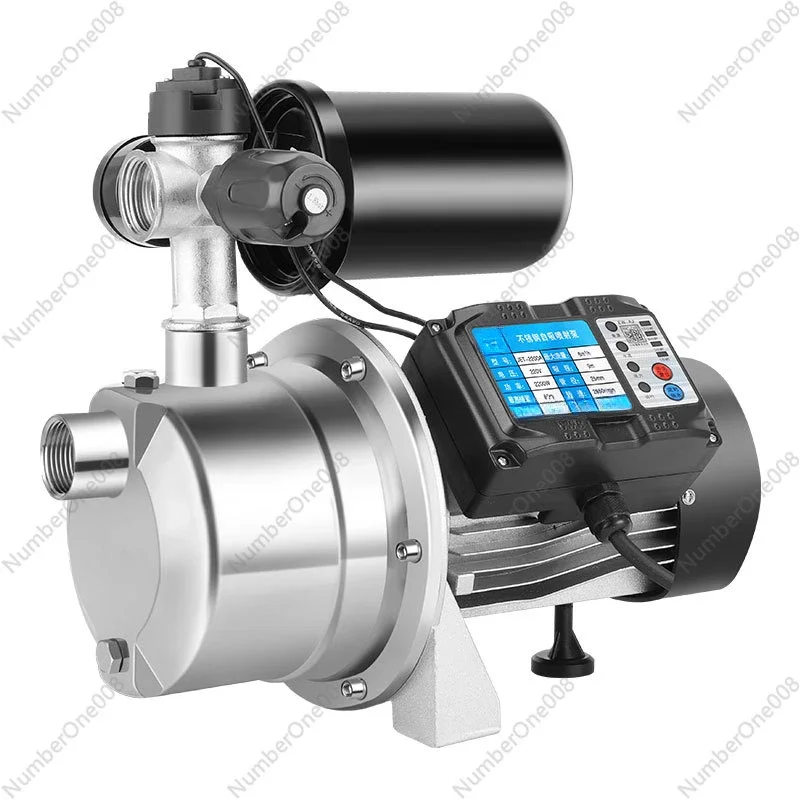 

Household 220V Self-Priming High Lift Pumper Water Well Big Head Pump Stainless Steel Booster Jet Pump