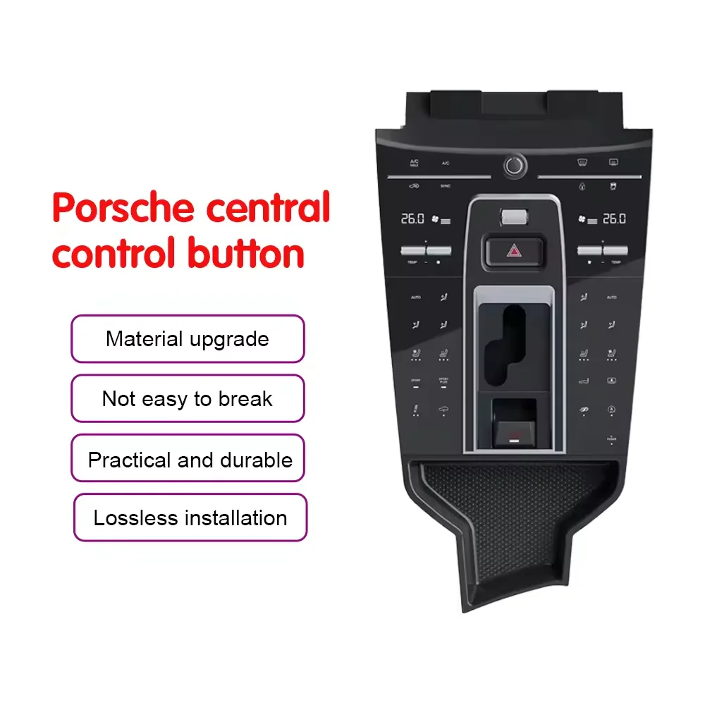 RoadNavi Auto Interior Saddle Digital Control Panel Upgrade für Porsche Panamera 2010-2017 Car Center Console