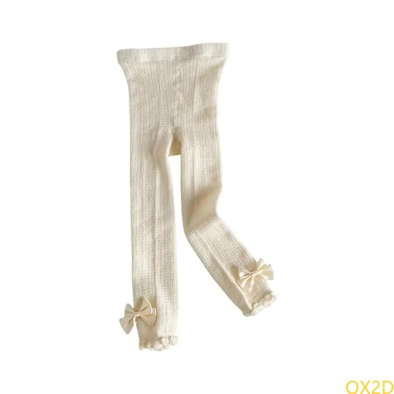 طماق القطن QX2D للفتيات الصغيرات خفيفة الوزن تصميم لباس ضيق صغير #2