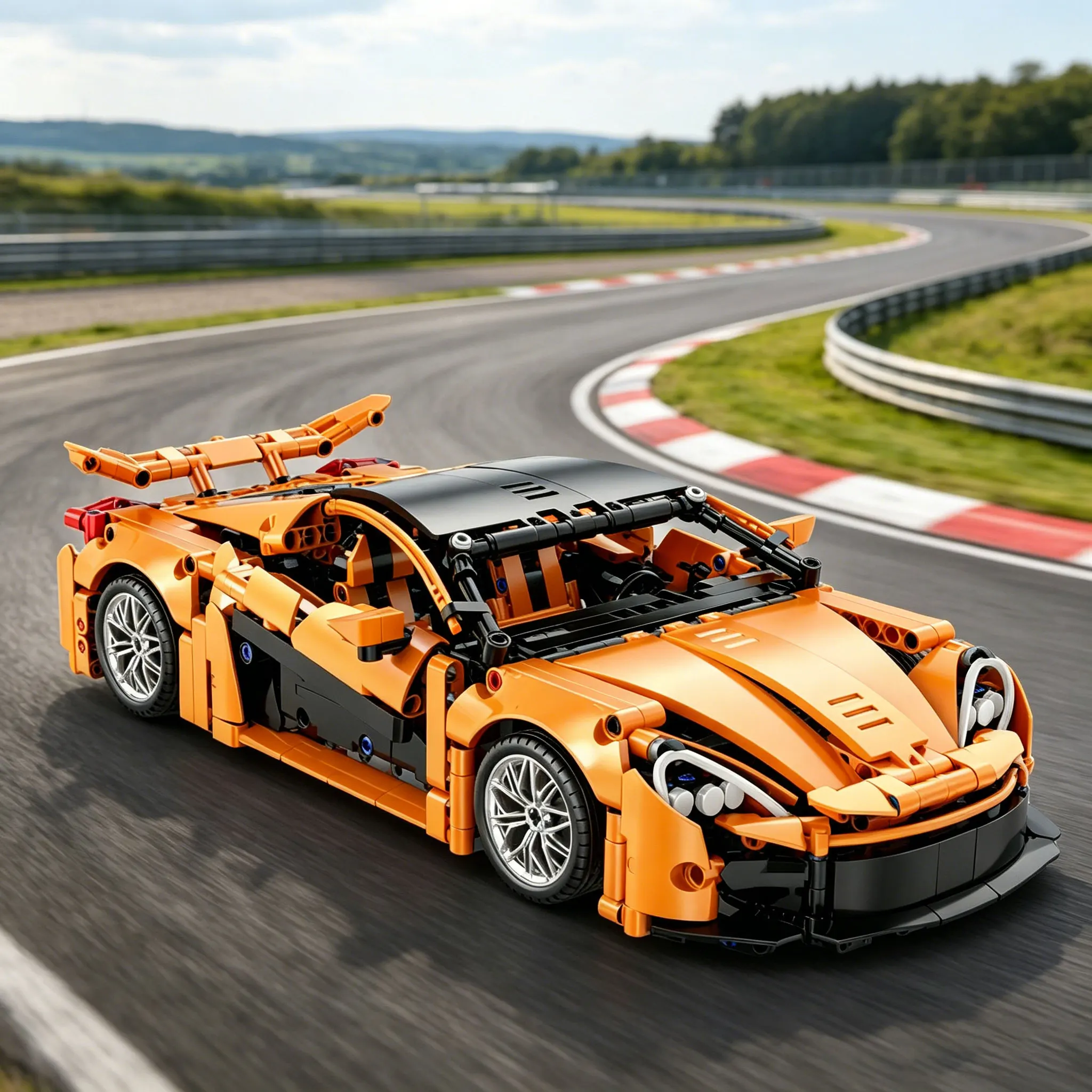 

The new P1 mechanical assembly 1:14 model 42172 supercar car racing decoration boy building block toy children's holiday gift