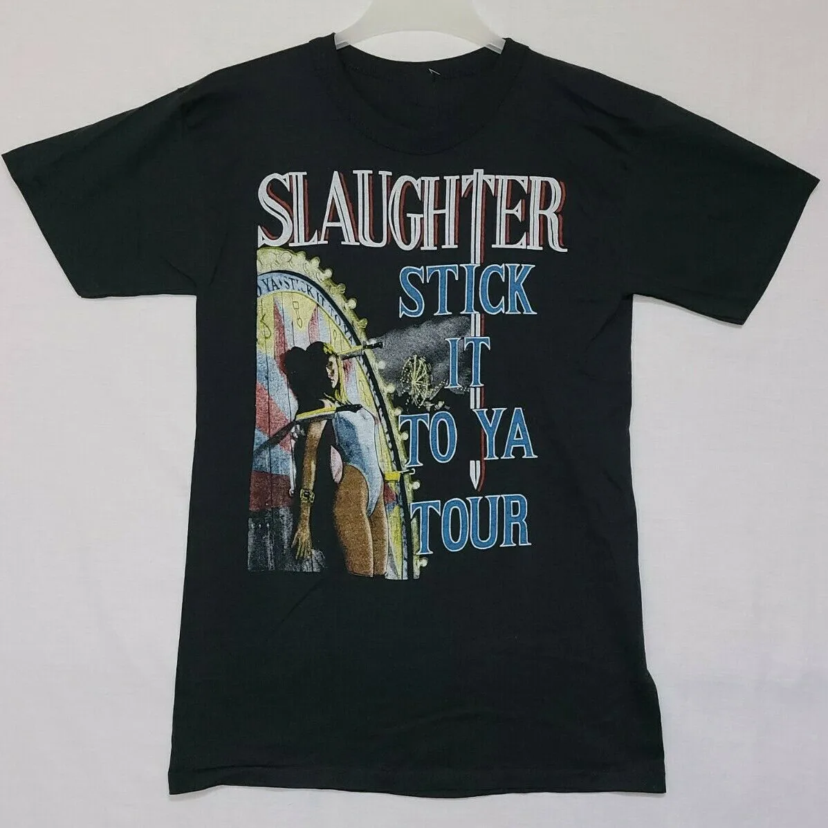 SLAUGHTER Slaughter Stick It To Ya Black Unisex S-4XL T-Shirt