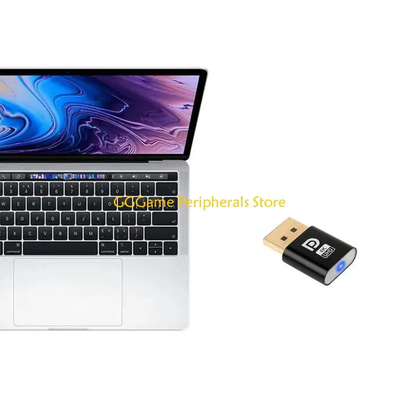 U55B Virtual Display Adapter 4K Headless Emulator Dummy Plug