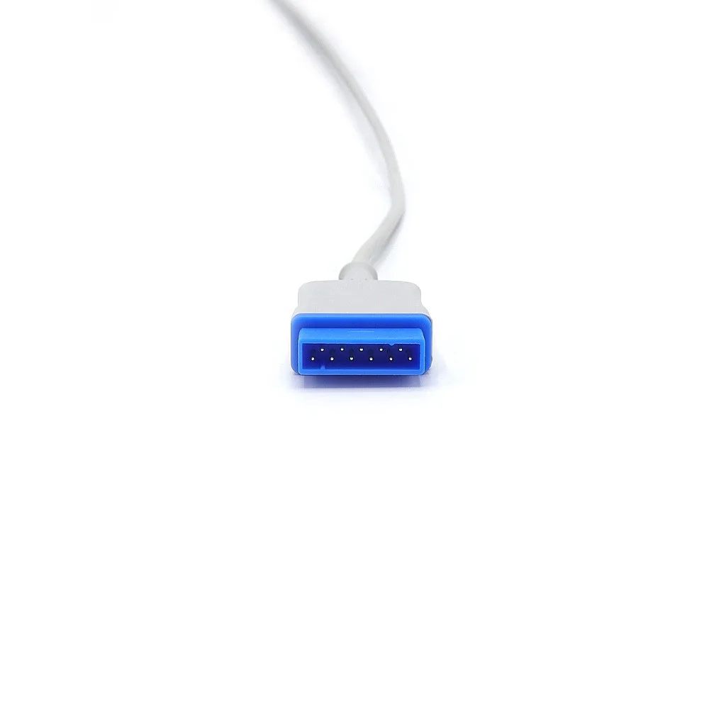 Compatible OXY-F4-GE Reusable Direct-Connect Adult Finger Clip SpO2 Sensor Pulse Oximetry Probe