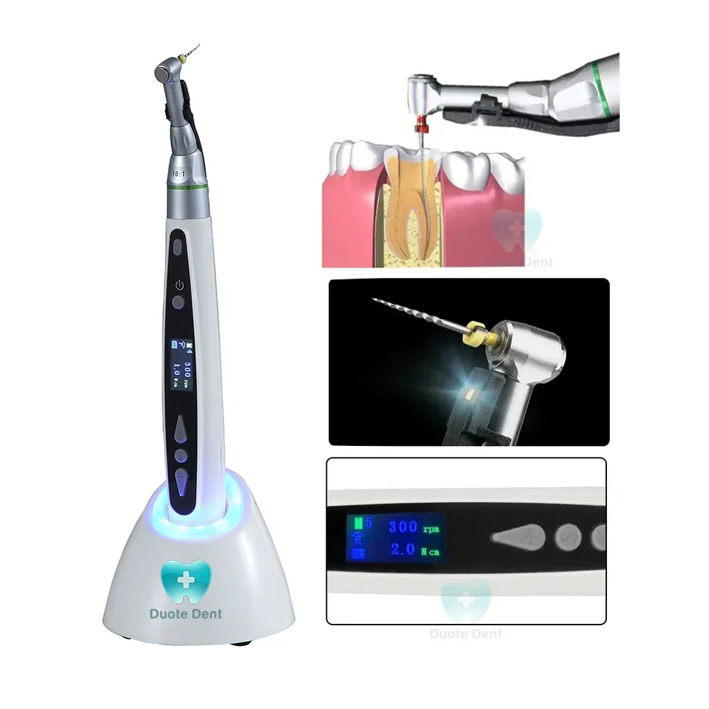 

Dentalss Wireless LED Endomotors Dentals Endodontics Instruments LED Reductions Endo Motor For Root Canal Treatments Equipments
