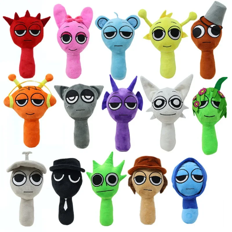 Sprunki Toys Sprunki Incredibox Plush Toys Sprunki Plush Toys Stuffed Dolls Sprunki Game Plushie Peluches Oren Stuffed Animals