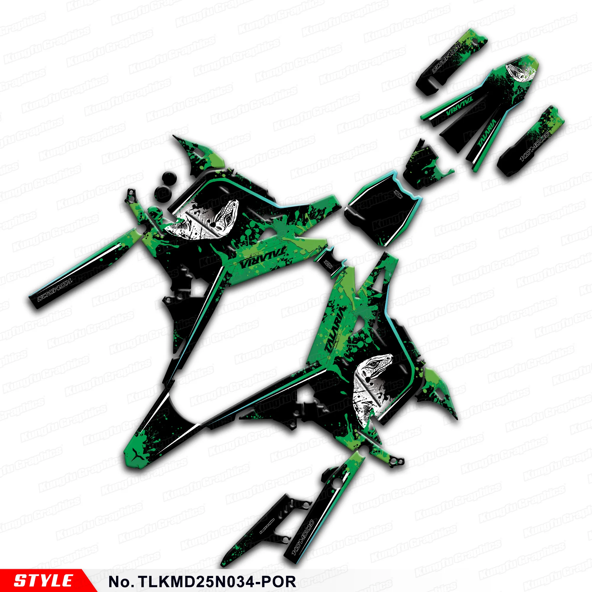 

Наклейки на мотоцикл JY RACING, клейкие наклейки для TALARIA KOMODO, аксессуары, номер стиля TLKMD25N034-POR