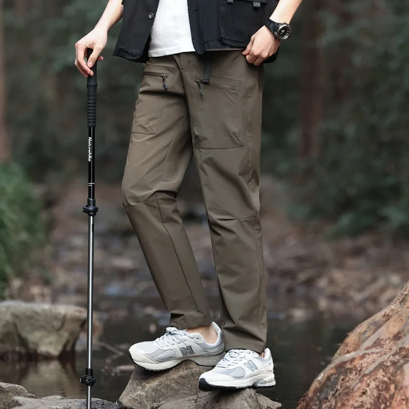 

Fall 2025 Men's High-End Casual Pants Straight Leg Loose Fit PVC Fabric Youthful Energy Sle Neutral G Tee-acetate Fiber