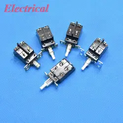 5A/80A 250V AC DPST 4 Pins Push Button Power Switch KDC-A04 For TV Set Self-locking Button Switch