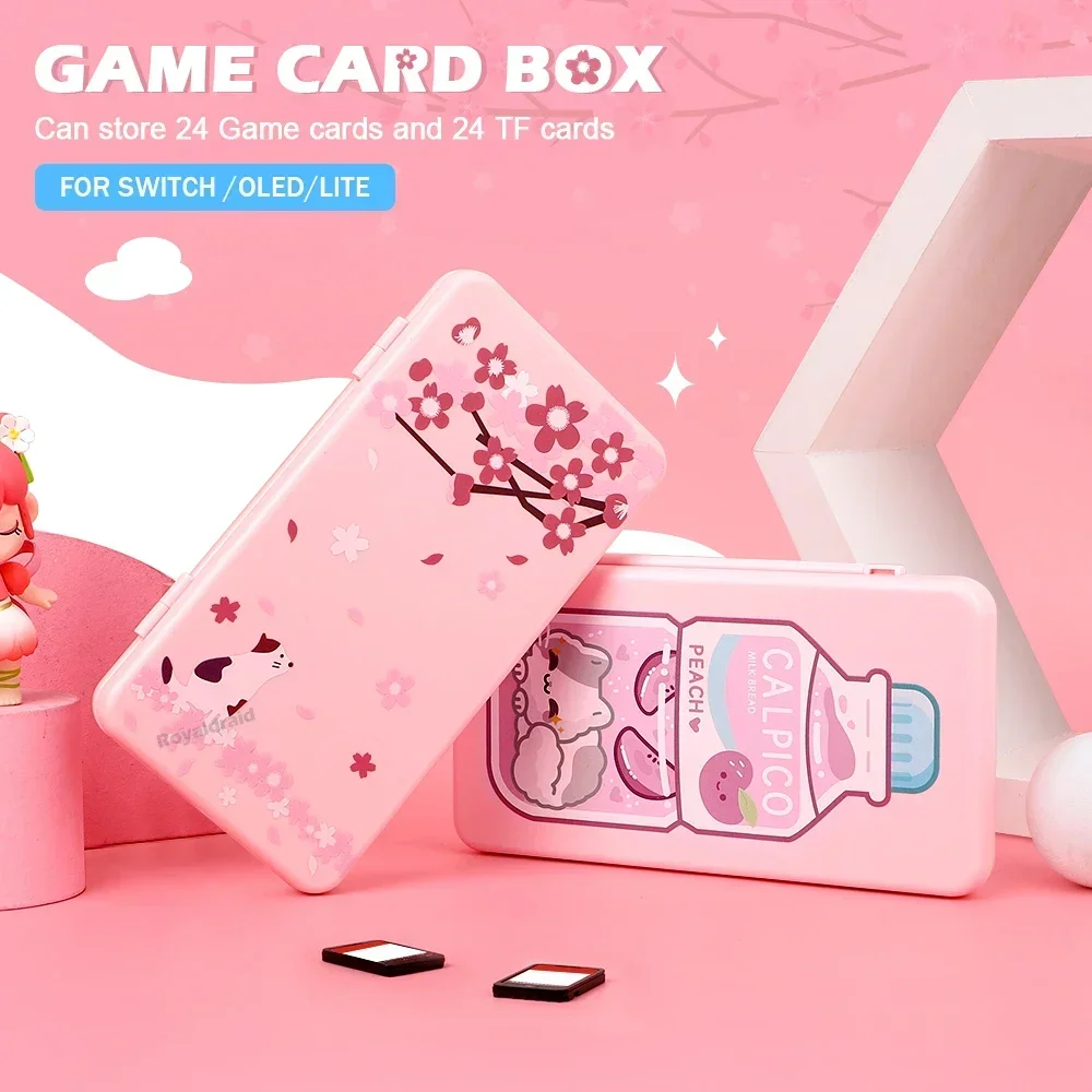 NEW 24in1 Game Card Case Holder Hard Shell Protective Game Card Storage Box For Switch/Lite/Oled Gaming Accessories - view 3