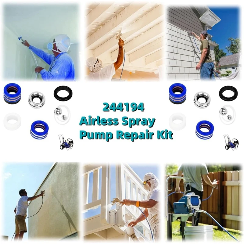 ГОРЯЧИЙ! (1+4ПК) 244194   Паковочный комплект для ремонта насоса и 246385   Комплект для замены экрана впускного фильтра UNF 7/8 дюймов для 390 395 490 495 595