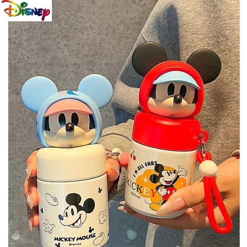 

Модная креативная изолированная чашка Disney из нержавеющей стали, домашний светильник, роскошная 3D кофейная чашка с Микки Маусом, коллекционная чашка