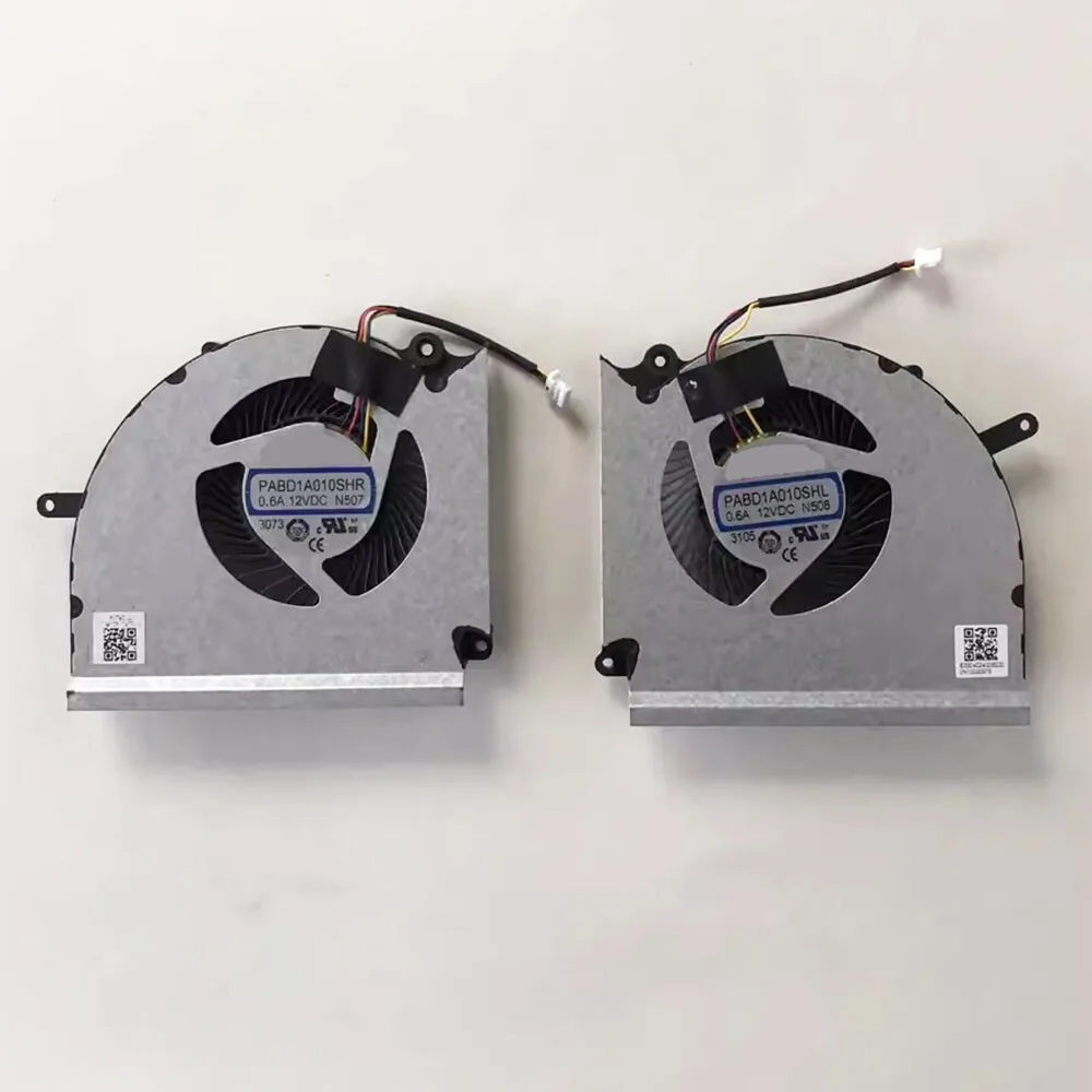 

New Laptop/Notebook CPU/GPU Cooling Fan For MSI MS-17S1 17S2 GE78H GP78H PABD1A010SHR/ SHL N507 N508