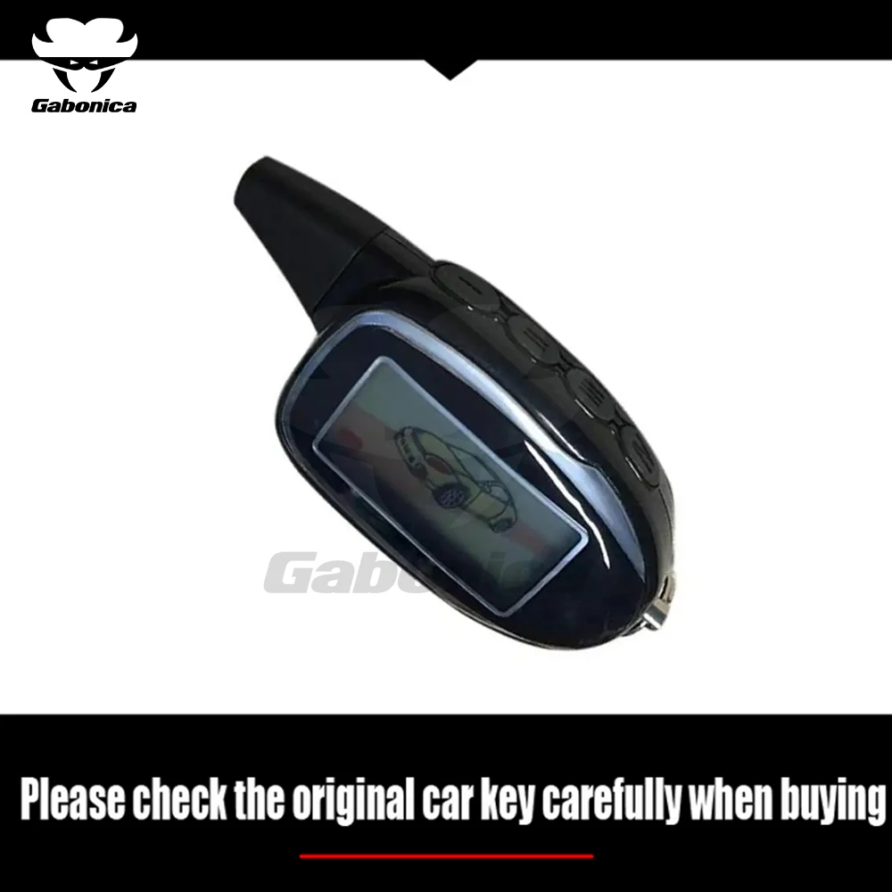 Carbon fiber ABS 2-way Remote For Scher-Khan Magicar 7 8 9 10 11 12 Control Keychain Scher Khan Jaguar EZ-FOUR KGB MX-9 EZ-4 MX9