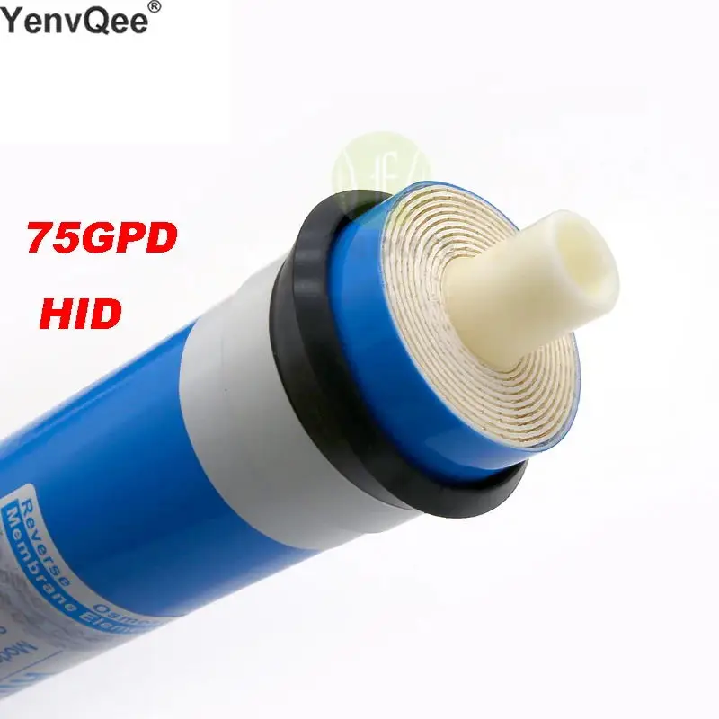 HID TFC 1812- 75 GPD RO Membrane For 5 Stage Water Filter Purifier Treatment Reverse Osmosis System NSF/ANSI Standard