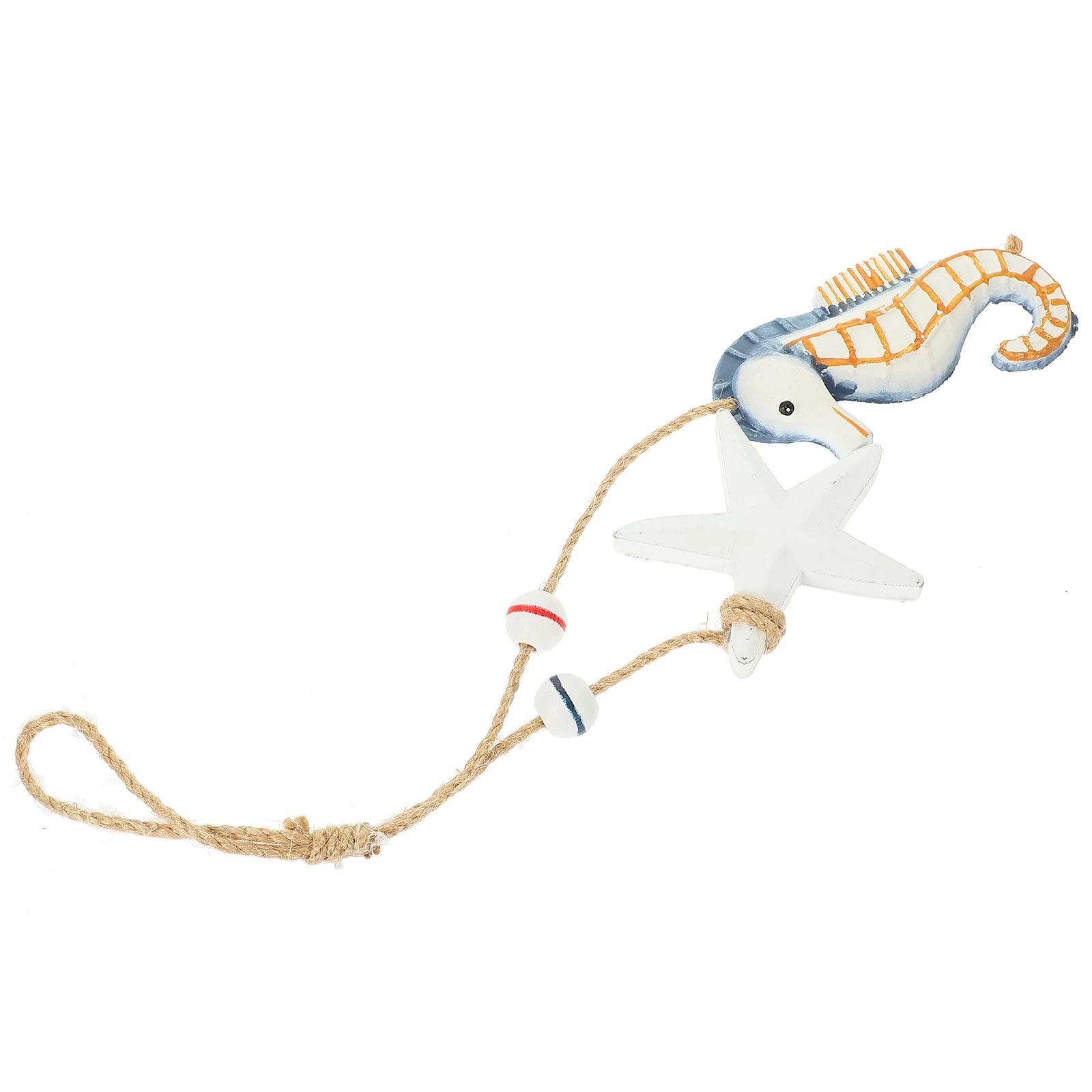 

Nautical Home Wall Hanging Nautical Wood Hanging Pendant Rustic Wooden Sea Star Fish Bathroom Coastal Ocean Room Hallway