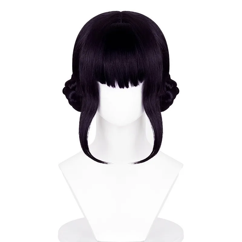 Peruka Halloween Mira Zoey Cosplay Dziewczęca Dziecięca Kpop Demon Hunters Idol Cosplay Anime Huntrix Rumi Fioletowa Długa Peruka