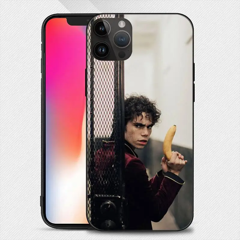 Singer Cameron Boyce Phone Case For iphone15 14 13 12 11 Pro Max Mini X 7 8 Soft Case