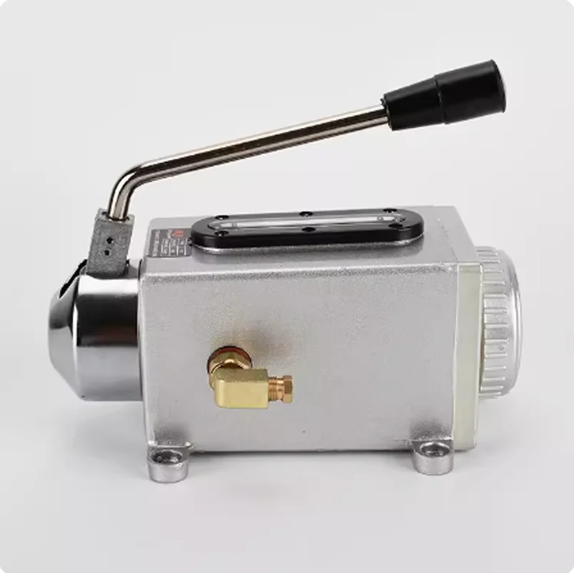 Y-8 Hand Operated Manual Pump Lubrication Punching Oil Pump CNC Milling Machine Manual Hand Pump Oiler (One Shot Lube) 4mm