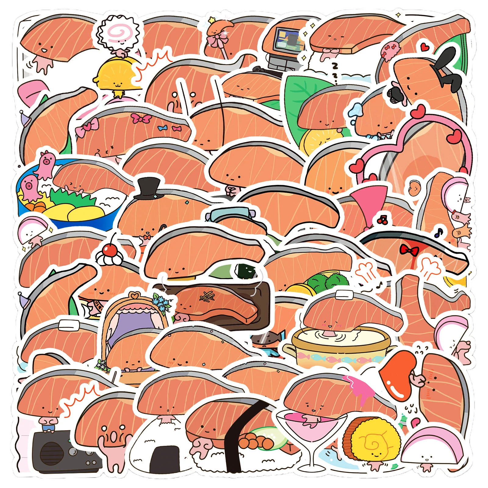 10/30/50 Stuks Grappige Sanrio Kirimichan Cartoon Stickers Kawaii Kids Speelgoed Auto Diy Telefoon Gitaar Waterfles Notebook Graffiti Stickers