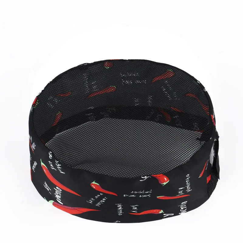 Chapeau de Chef en maille respirante, chapeau de Chef de cuisine de Restaurant, réutilisable et lavable, casquette supérieure pour hommes et femmes, casquette de travail de restauration