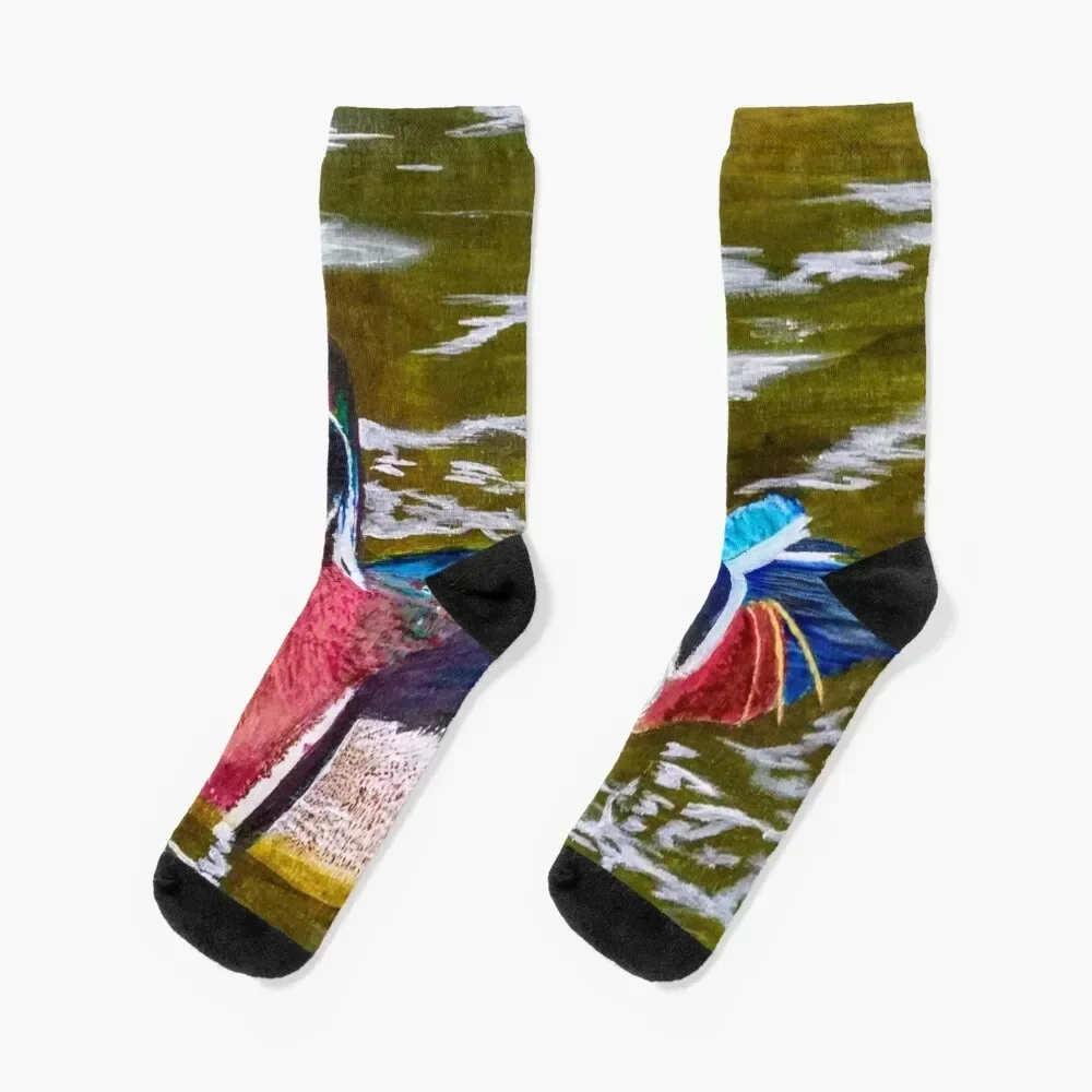 

Wood Duck Socks short Crossfit japanese fashion Man Socks Women's