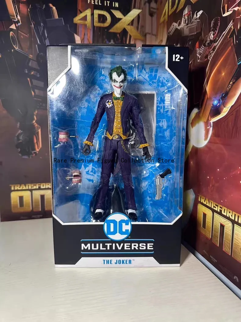 Совершенно новый неоткрытый McFarlane DC Batman Arkham Asylum Джокер Коллекционная фигурка Модель игрушки