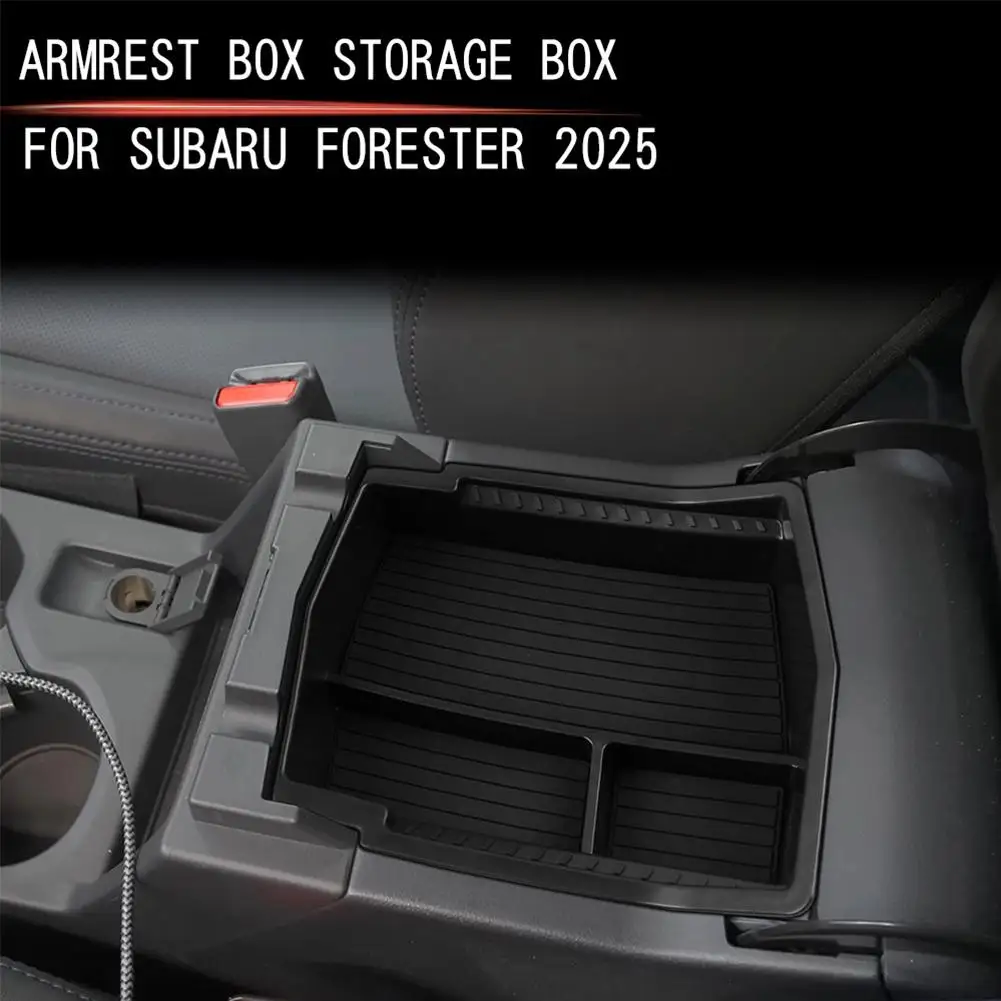 For Subaru Forester 2025 NEW ABS plastic center control gear Armrest box storage box cover interior decoration accessories