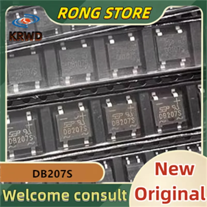 (25PCS) New and Original Chip IC  DB207S  DB207 SOP-4
