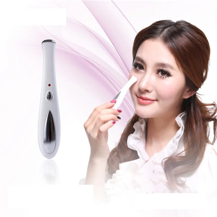 Sonic Ultrasound Therapy Home Spa Eye Massager Fomentation Remove Under-eye Bags Wrinkles Dark Circle Skin Care Beauty Device