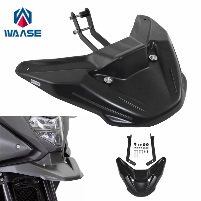 

WAASE XL750 Front Wheel Fender Beak Nose Cone Extension Extender Cowl Spoiler Cover For Honda XL 750 Transalp 2023 2024