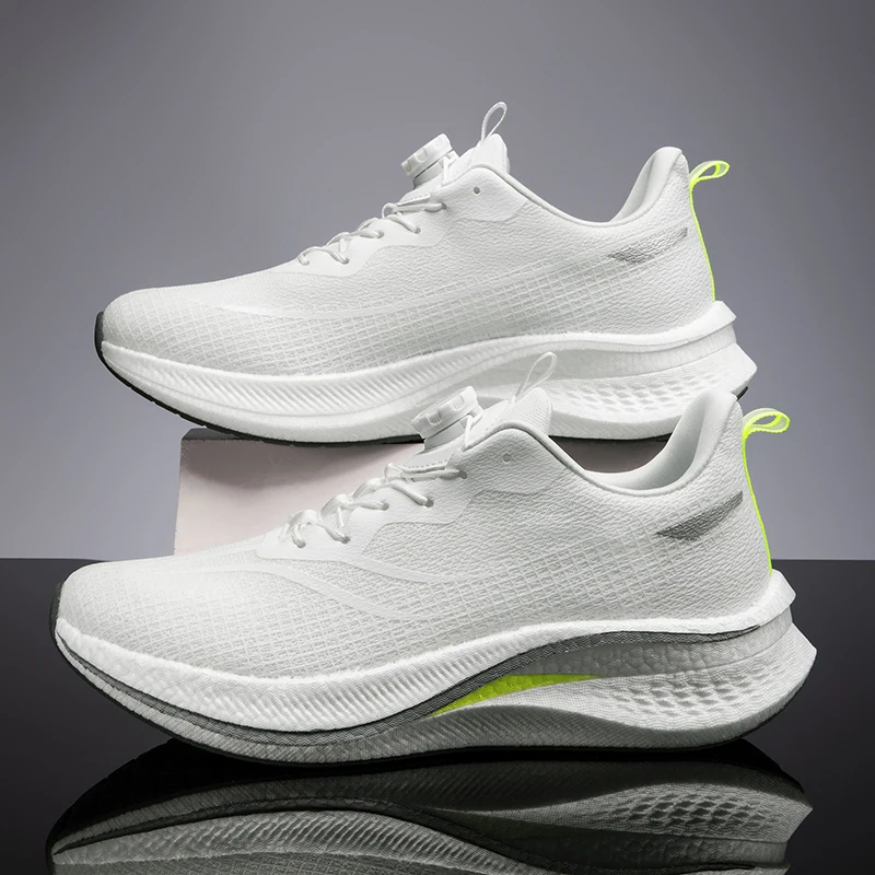 

Mens Running Shoes High-quality Sports Breathable Mesh Lightweight Summer Professional Marathon Training Sneakers for Man