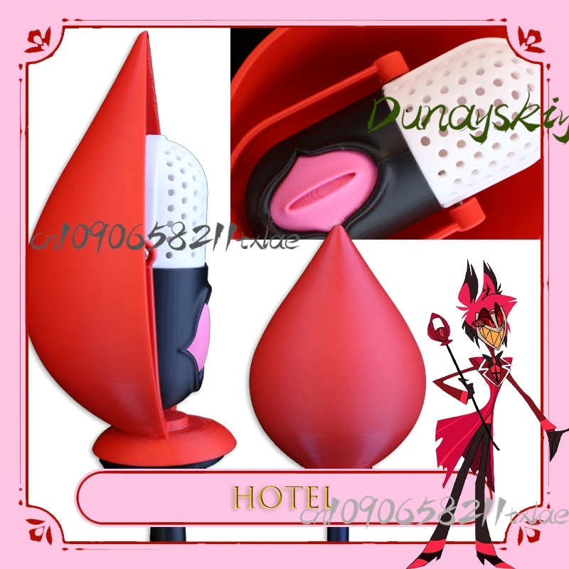 

Shop1104629319 Store Alastor Cane, реквизит для косплея, высокое качество, сексуальный дизайн, косплей, костюм для отеля, микрофоны, реквизит, аксессуары