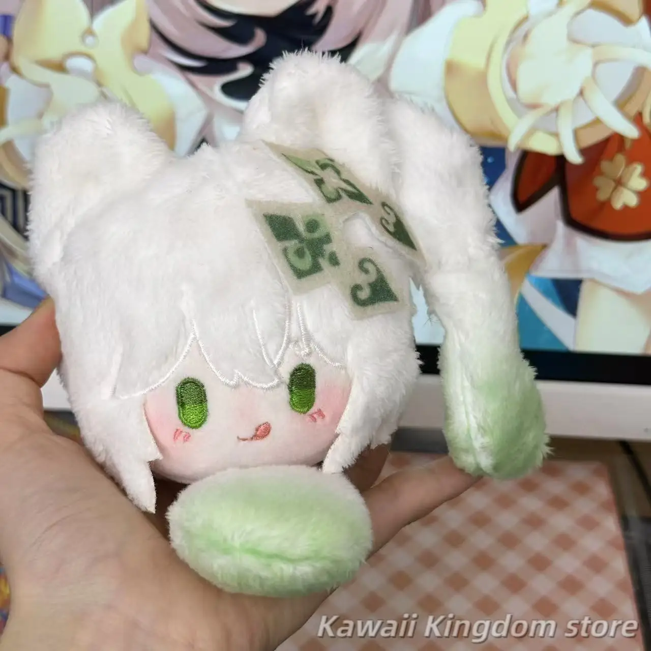 Genshin Impact Nahida 10cm Dumpling Pendant Anime Figure Idol Vocal Ornament Plushies Pillows Girl Birthday Gift Pillow Cosplay